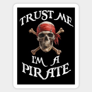 Trust Me I'm a Pirate Sticker